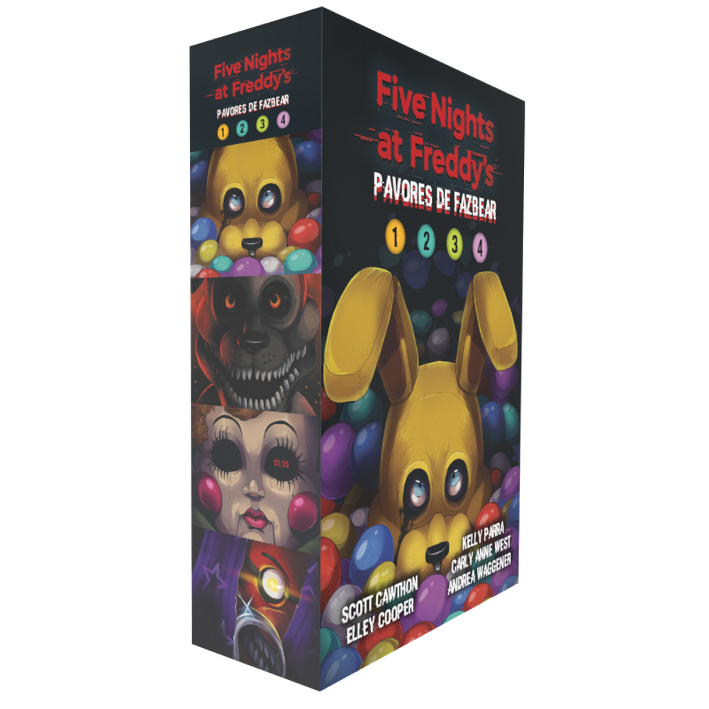 Box Pavores de Fazbear 1-4: Five Nights at Freddy’s: Pavores de Fazbear - vol. 1-4