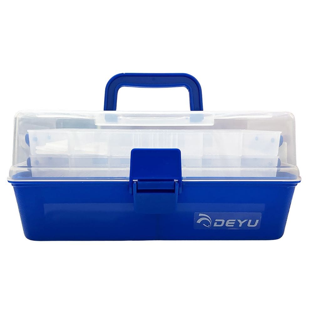 Caixa de Pesca Deyu DW-004 (02 Bandejas, 15x13x29cm)