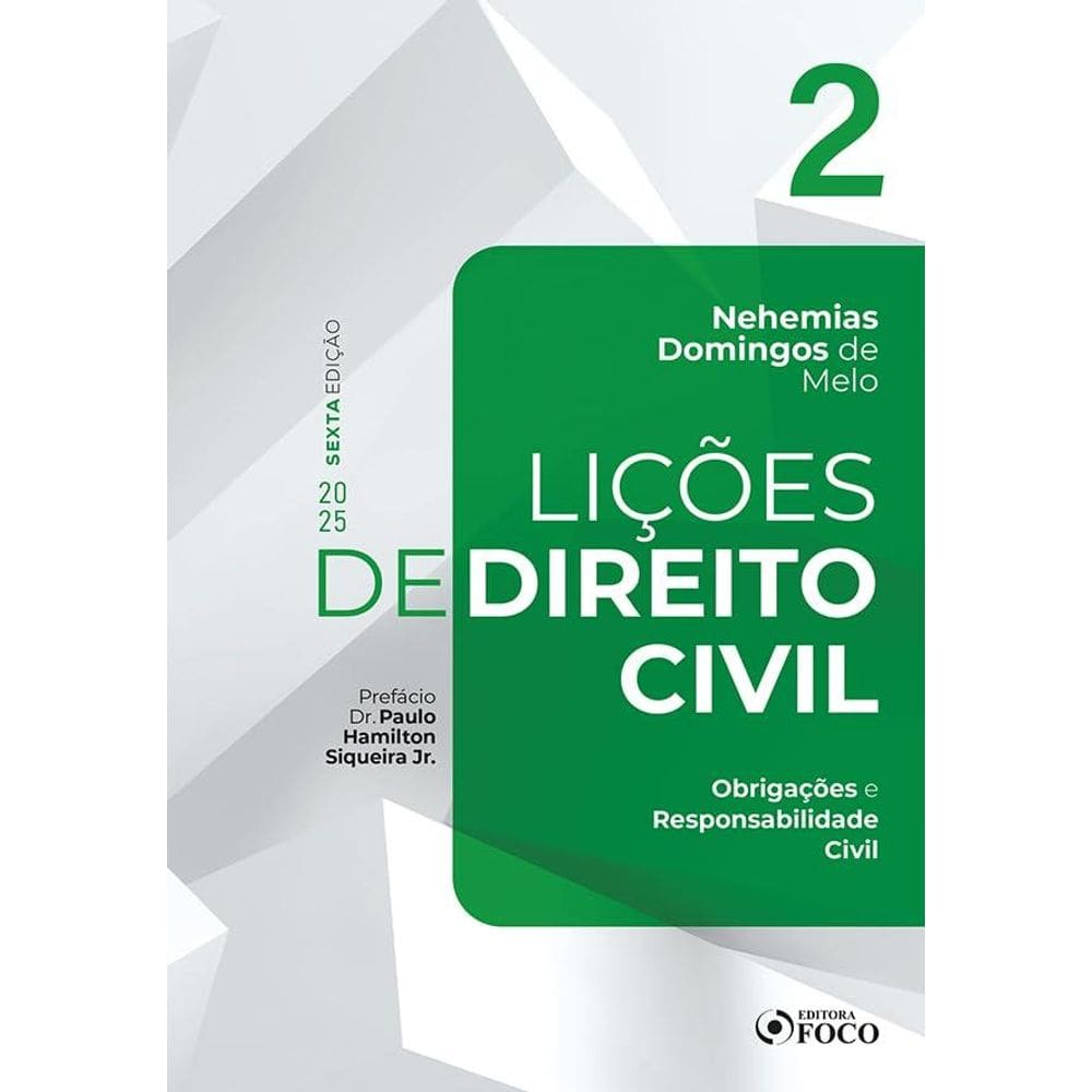 Lições de Direito Civil - Volume 2 - 6ª Ed - (1802)