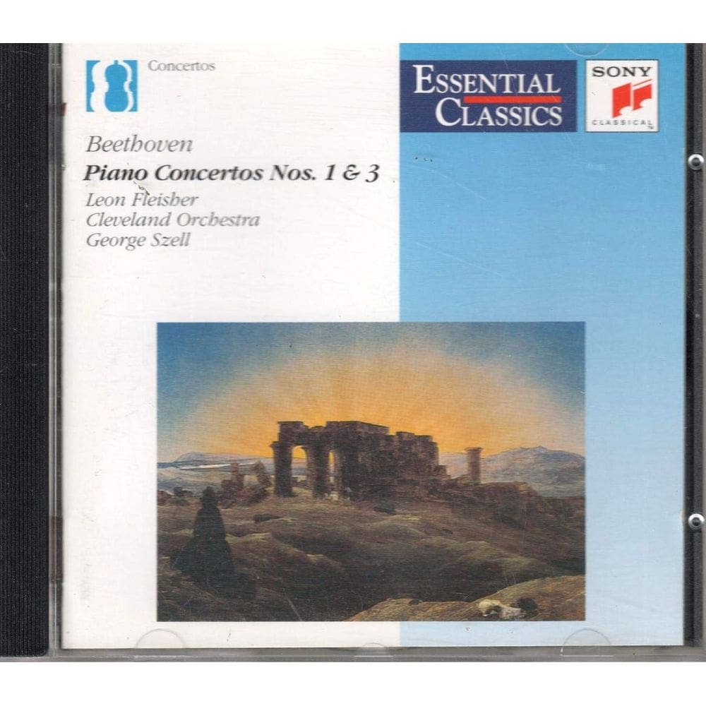 CD Beethoven, concerto para piano 1, 3, Sony