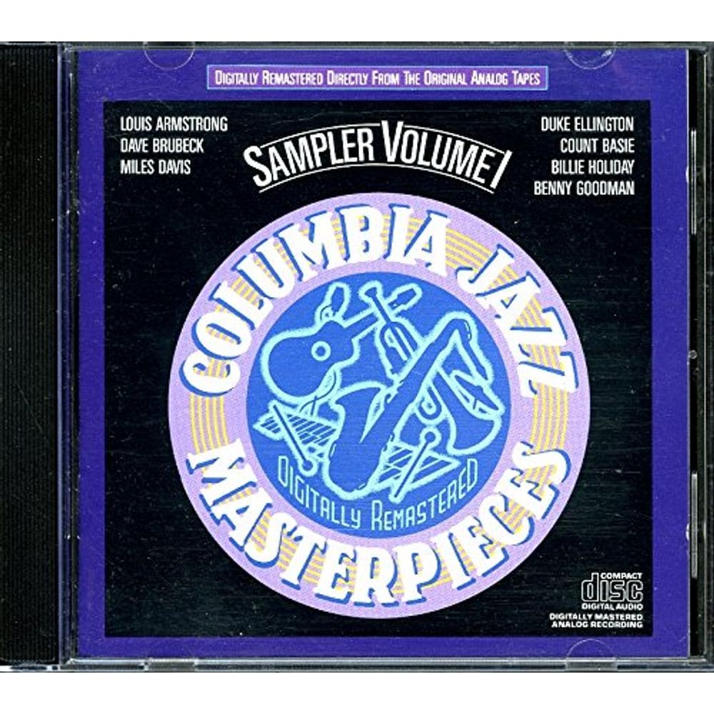 Amostra de CD Sony CBS Jazz Masterpieces 1