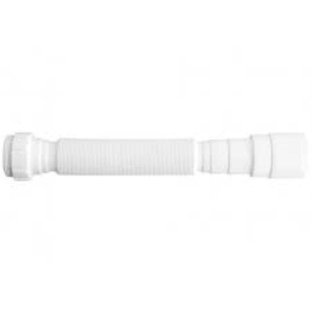 Sifão Tubo Extensível Flexível Sanfonado Branco Blukit