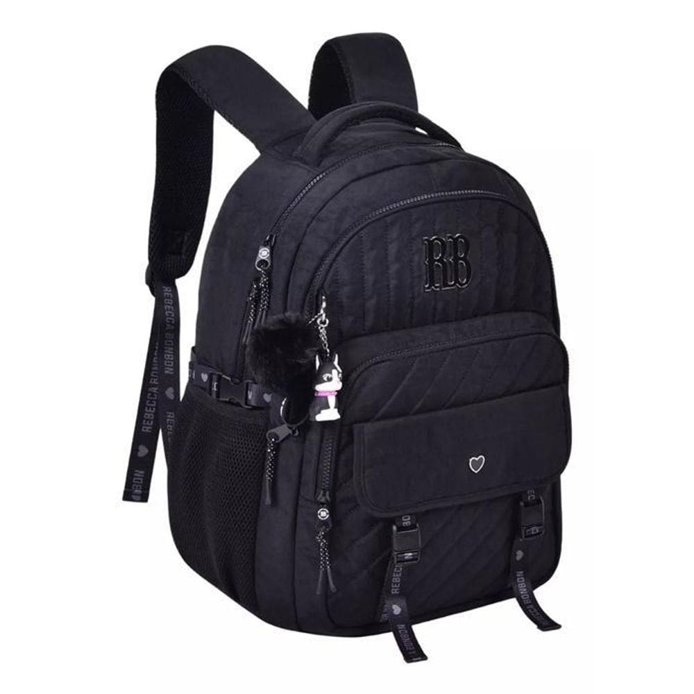 Mochila De Costas Rebecca Bonbon Oficial Clio Preta - 24516