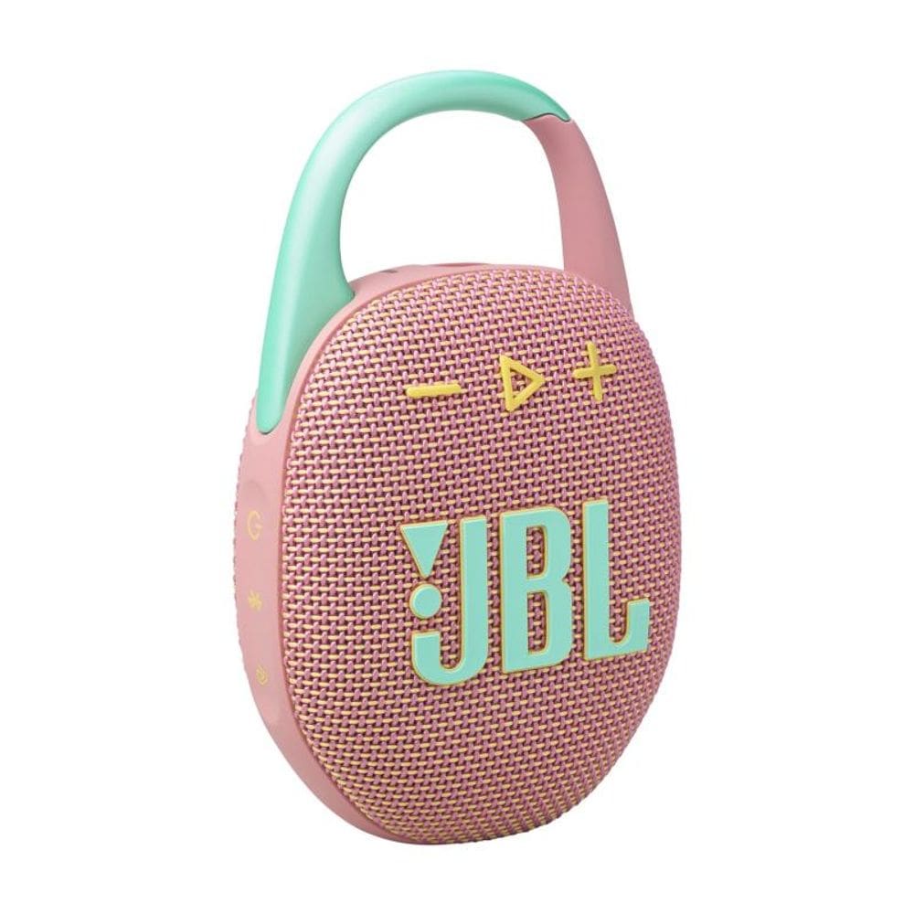 Caixa de Som Bluetooth Portátil JBL Clip 5 Rosa