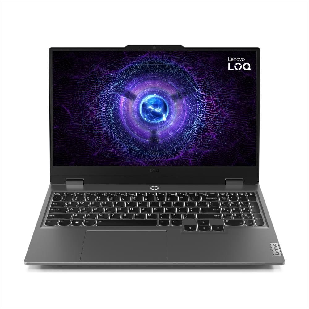 Notebook Lenovo LOQ 15IRX9 Intel Core i5-13450HX 16GB 512GB SSD RTX 3050 Windows 11 15.6" - 83KH0006BR Luna Grey