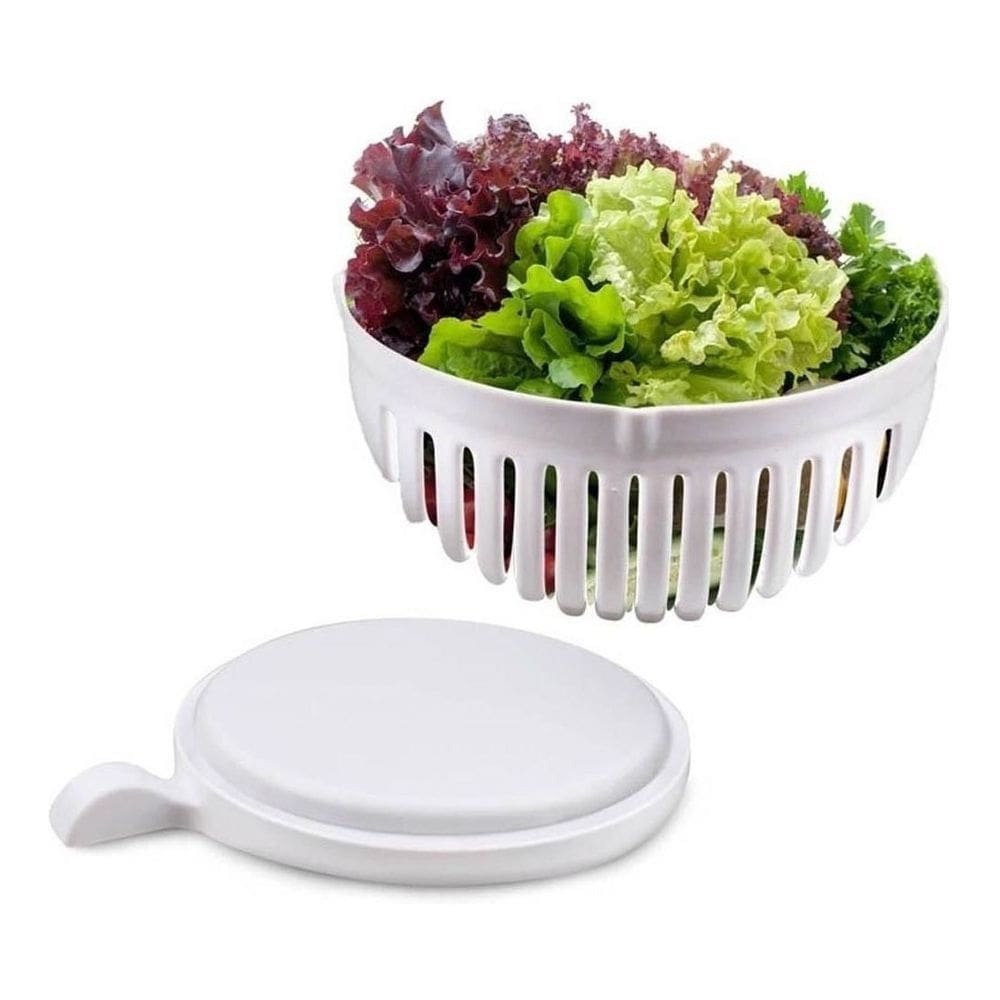 Salad Cutter Bowl Cortador Fatiador De Salada