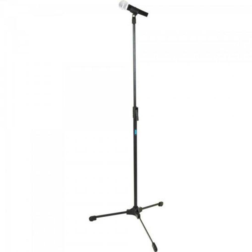 Pedestal Reto Para Microfone ideal Para Estúdio TPR Preto ASK