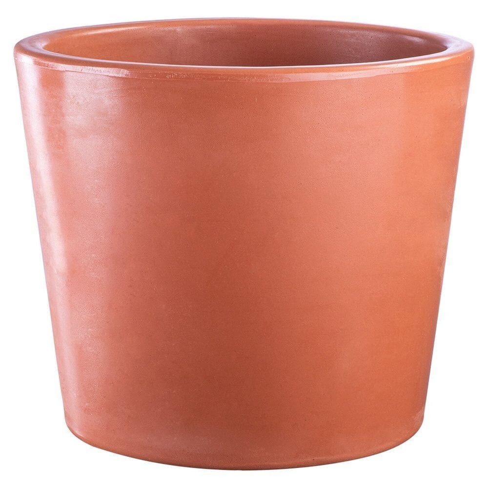 Vaso Decorativo para Plantas Reto Badi 28 Terracota