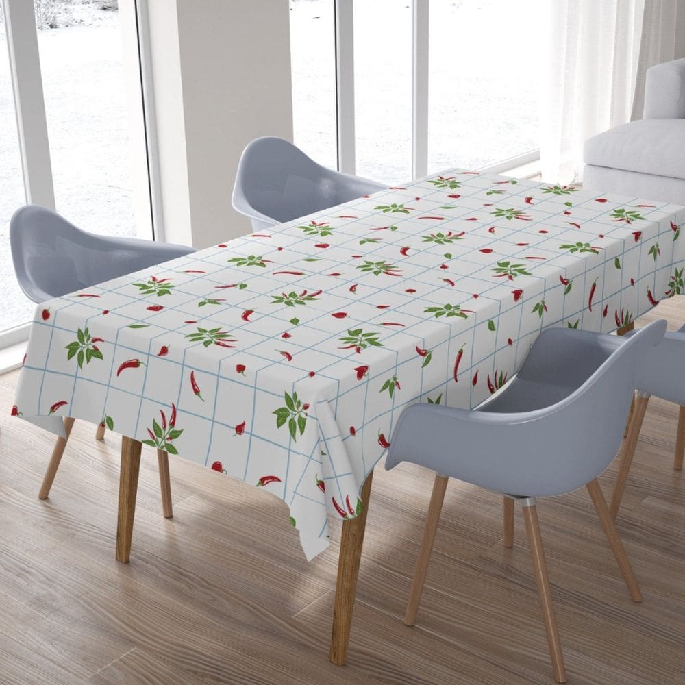 Toalha de Mesa São João Retangular - 08 Lugares - Coleção Donna Natural