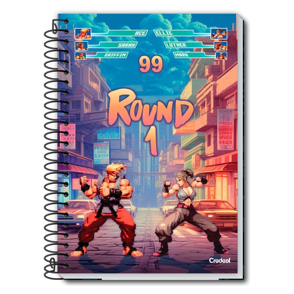 Caderno Universitário Masculino My Collection 224F/16 Matérias Credeal