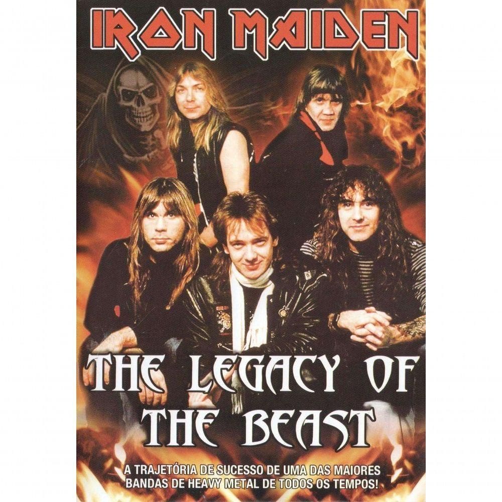 Dvd Iron Maiden - The Legacy Of The Beast