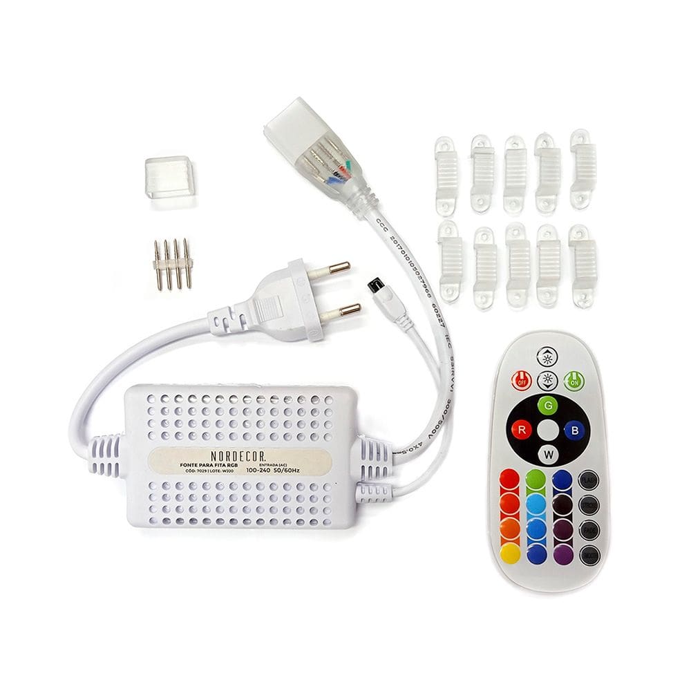 Fonte Para Fita Led RGB Nordecor Bivolt
