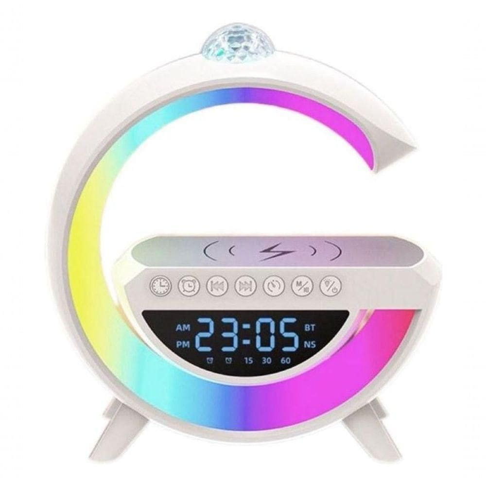 Luminária De Mesa G Com Relógio Atmosphere Smart Sem Fio