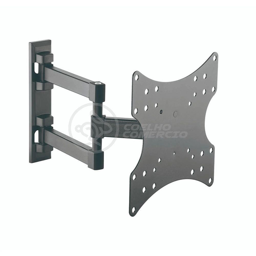 Suporte De Tv Articulado Para Painel E Parede Led Lcd Plasma Oled 3d De 14\" à 42\" Polegadas 302w