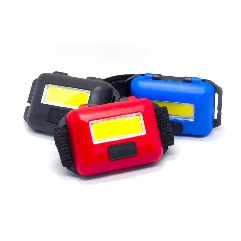 Lanterna De Cabeca Led Capacete Bike Camping Trilha Sinalizador Corrida Farol Multiuso Cor:vermelho