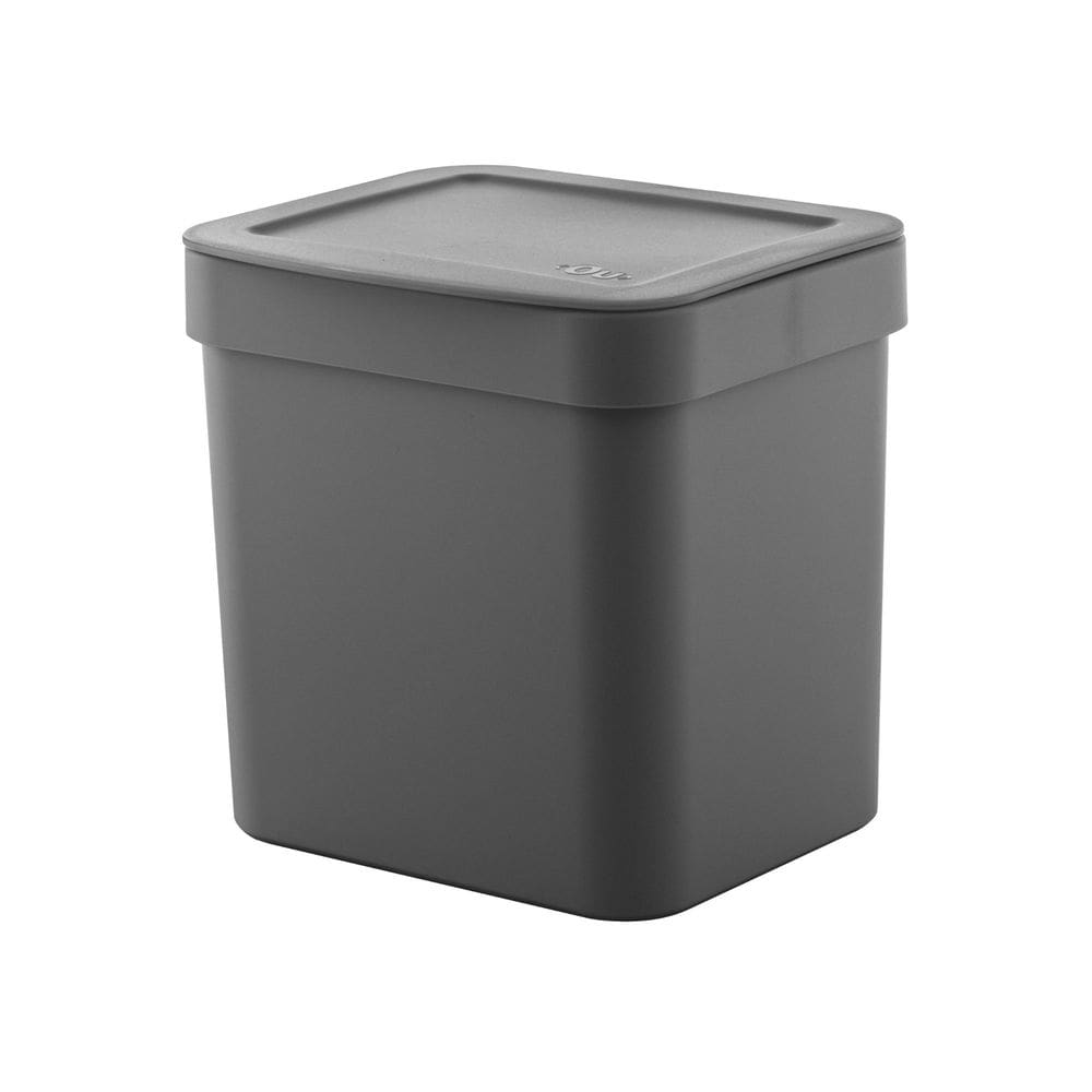 Lixeira De Pia Trium 2,5L Chumbo - Ou