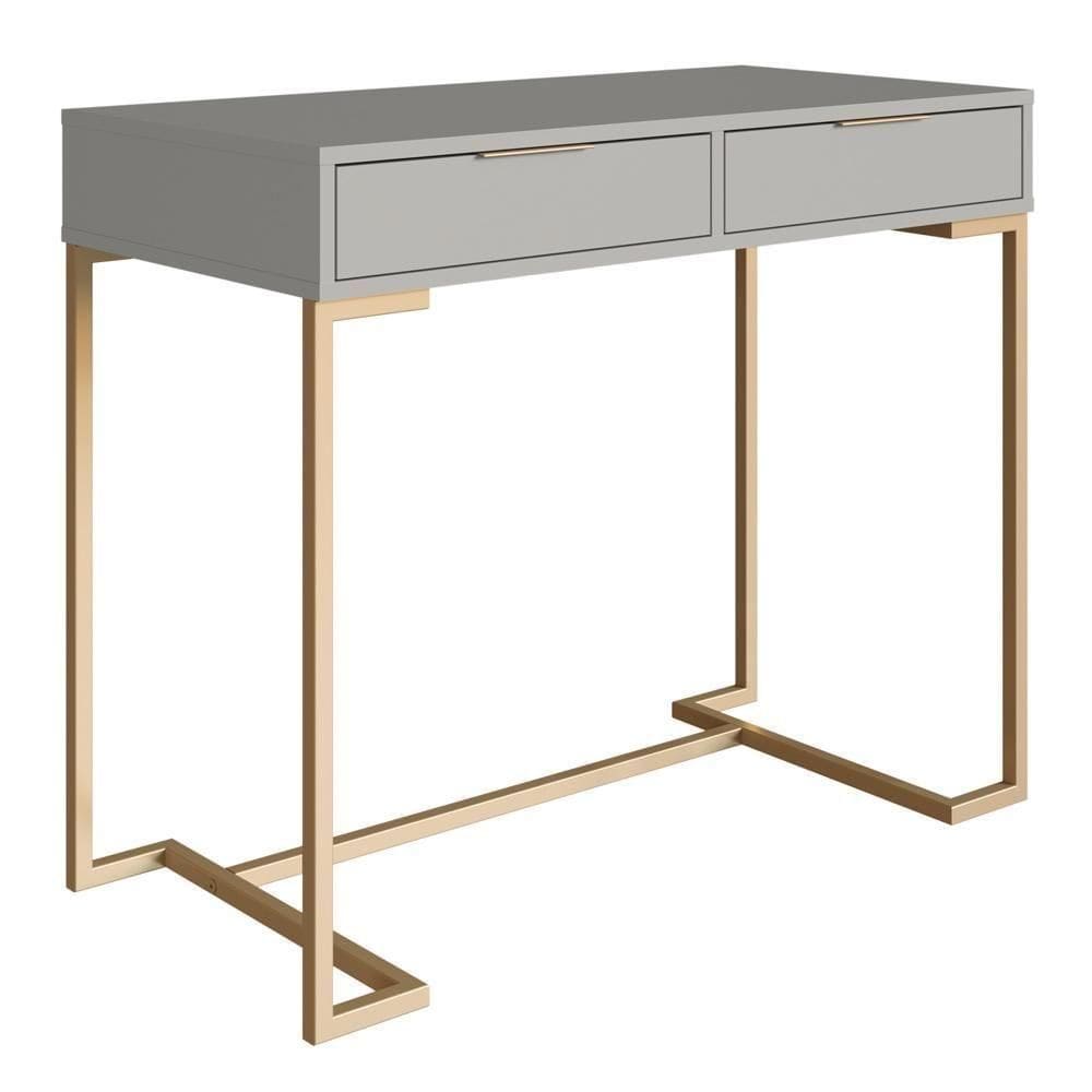 Escrivaninha Penteadeira 2 Gv P1039 Champagne Arenas Pp Milani Store