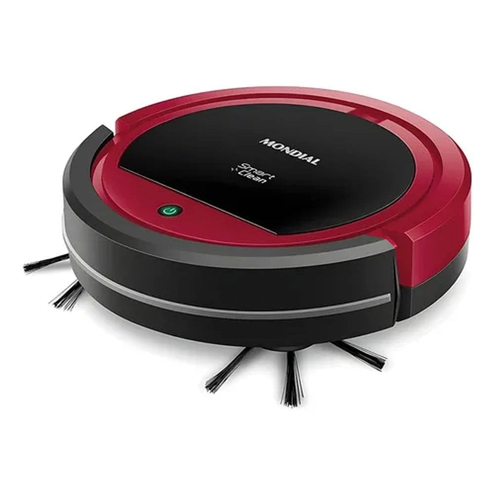 Robo Aspirador De Po Mondial Rb-07 Vermelho E Preto