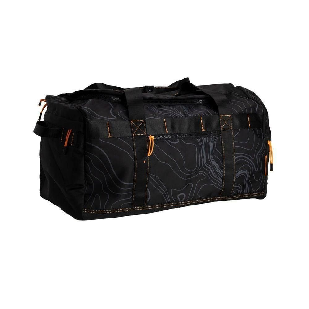 Bolsa Mochila Academia Preta E Laranja