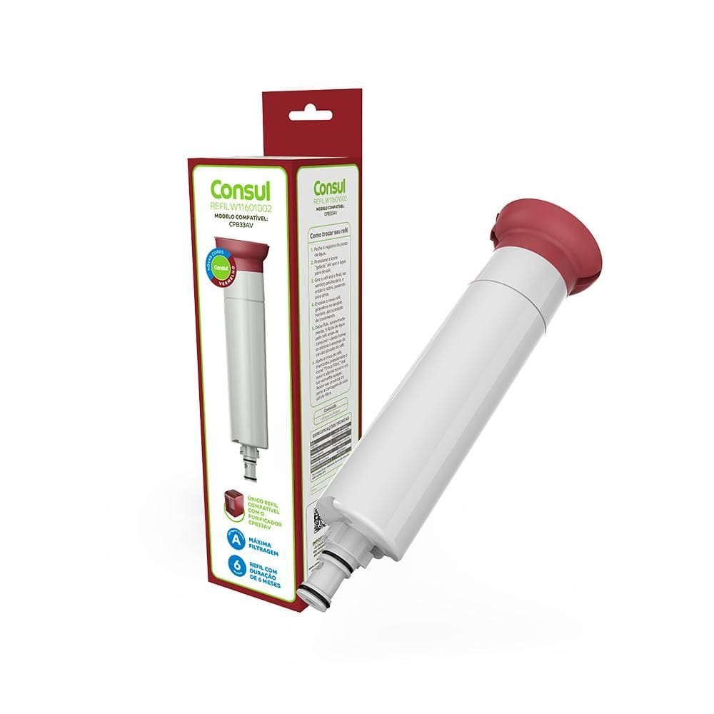 Refil Filtro CIX09AX Hibisco para Purificador Consul CPB33AV