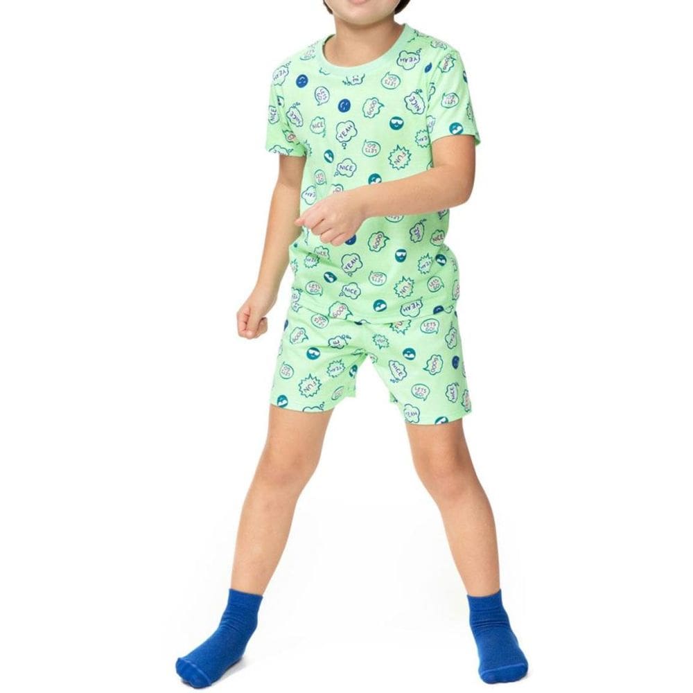 Pijama Infantil Menino Curto Malwee