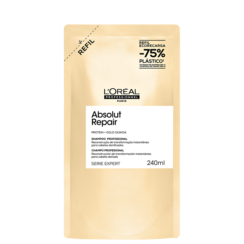 L`Oréal Professionnel Serie Expert Absolut Repair Gold Quinoa + Protein Refil - Shampoo 240ml