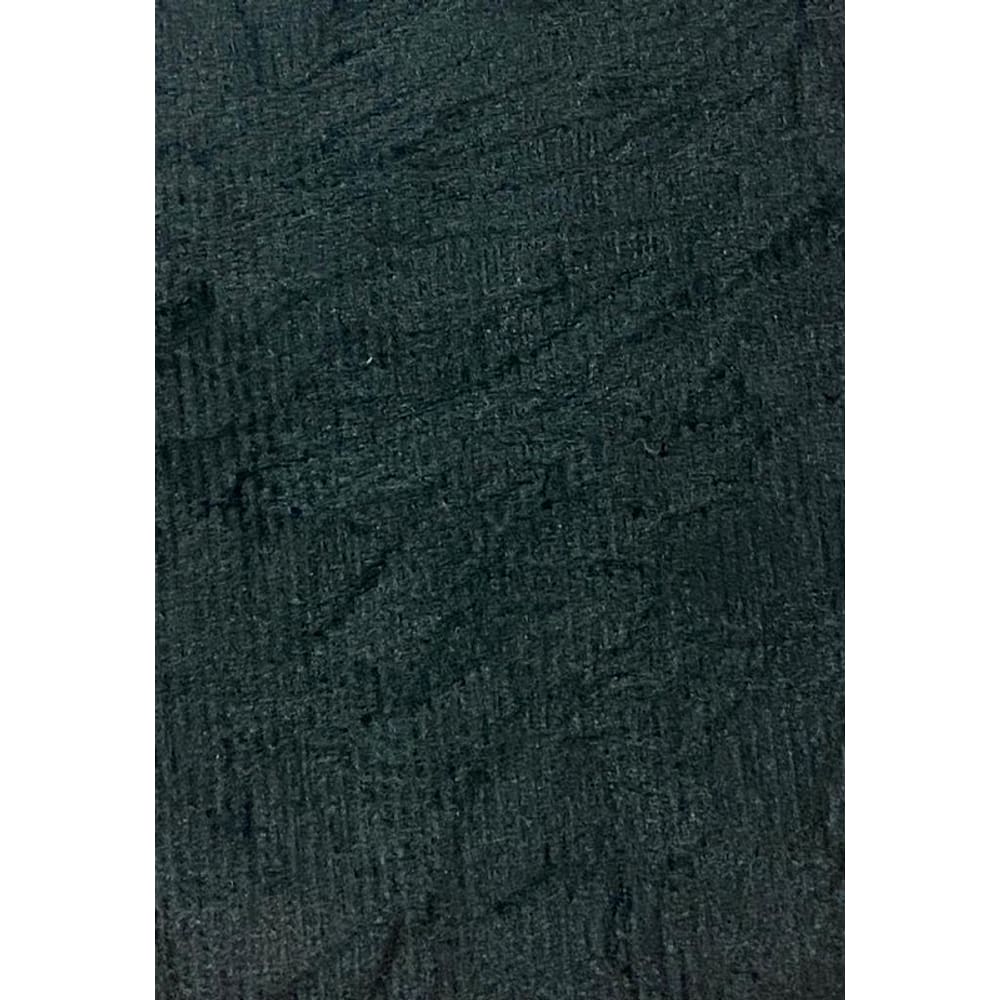 Tecido Suede Amassado cor Preto 1mt x 140cm Não é Segredo