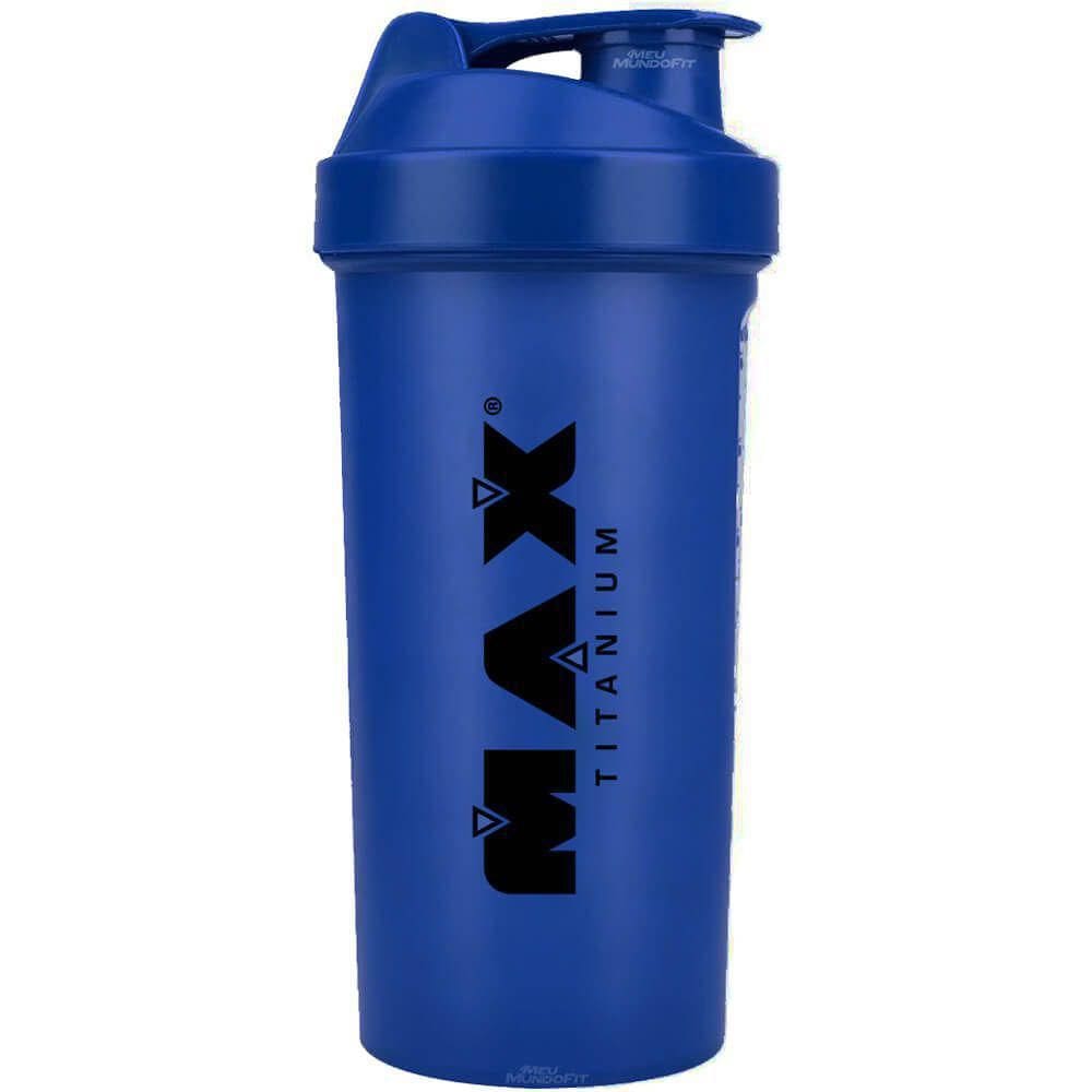 Coqueteleira Azul 600Ml Max Titanium