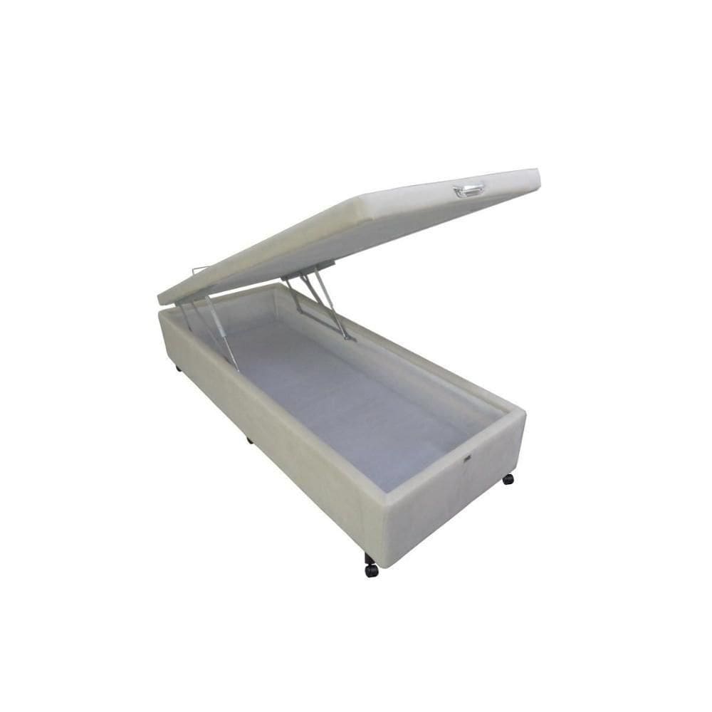 Cama Box Baú Solteiro Vellus (78x188x35) - Castor