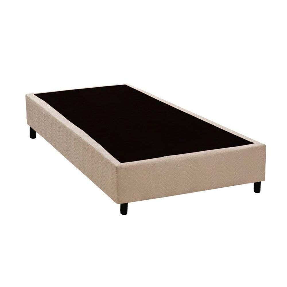 Cama Box Base Solteiro Universal Suede Clean (96X203X20) - Costa Rica