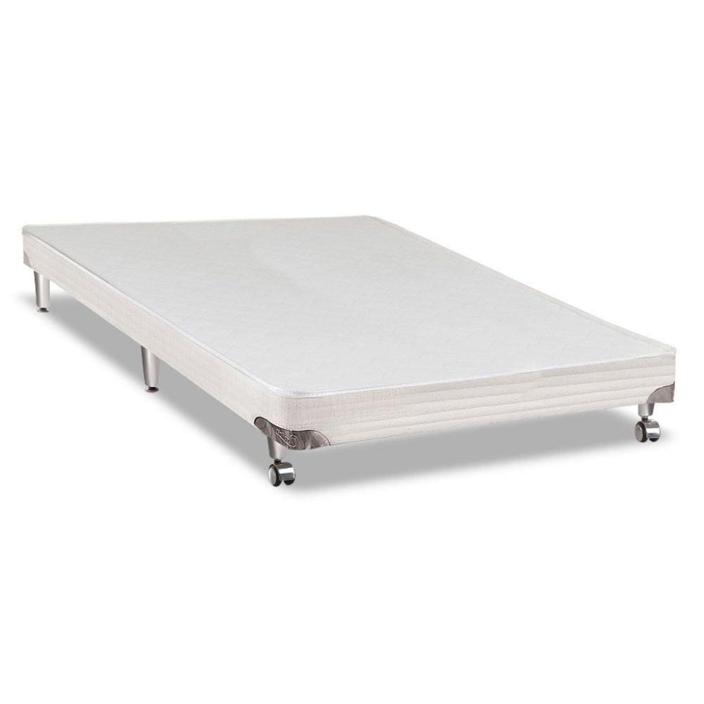 Cama Box Base Casal Gold Star Vitagel White (138X188X10) - Castor