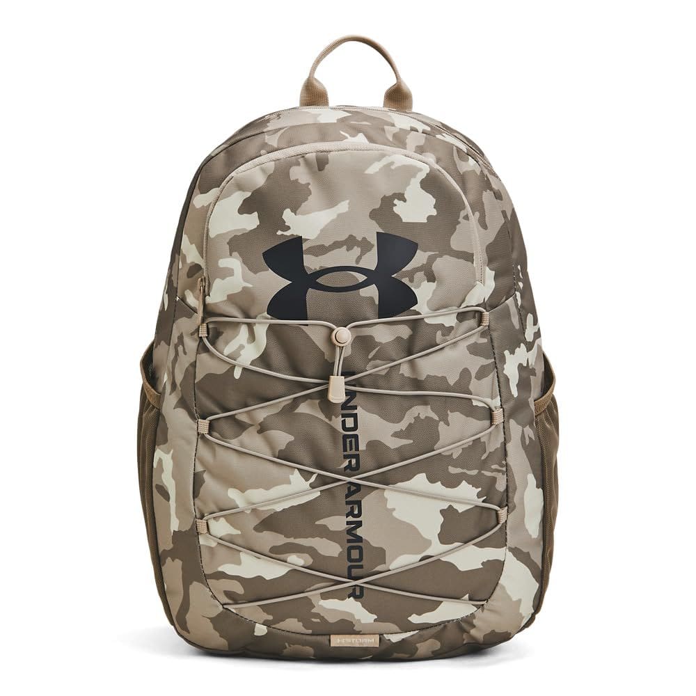 Mochila Under Armour Unissex para Adultos Hustle Sport 200 ml Taupe
