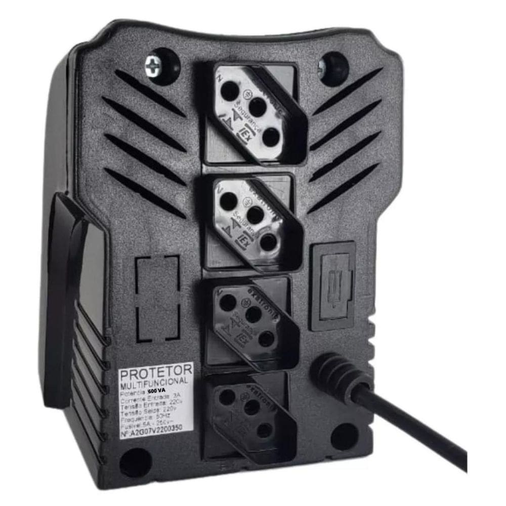 Protetor Eletrônico Para Pc - 600Va Bivolt Involts