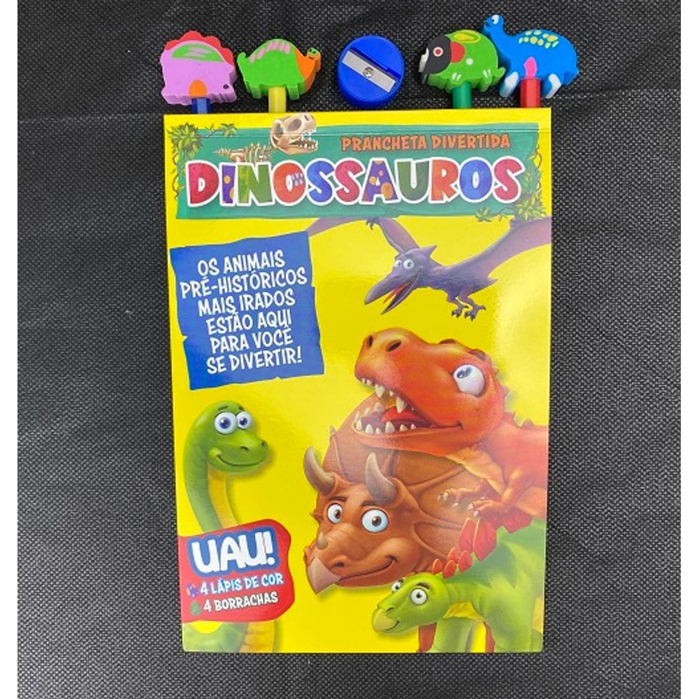 Prancheta Divertida Dinossauros