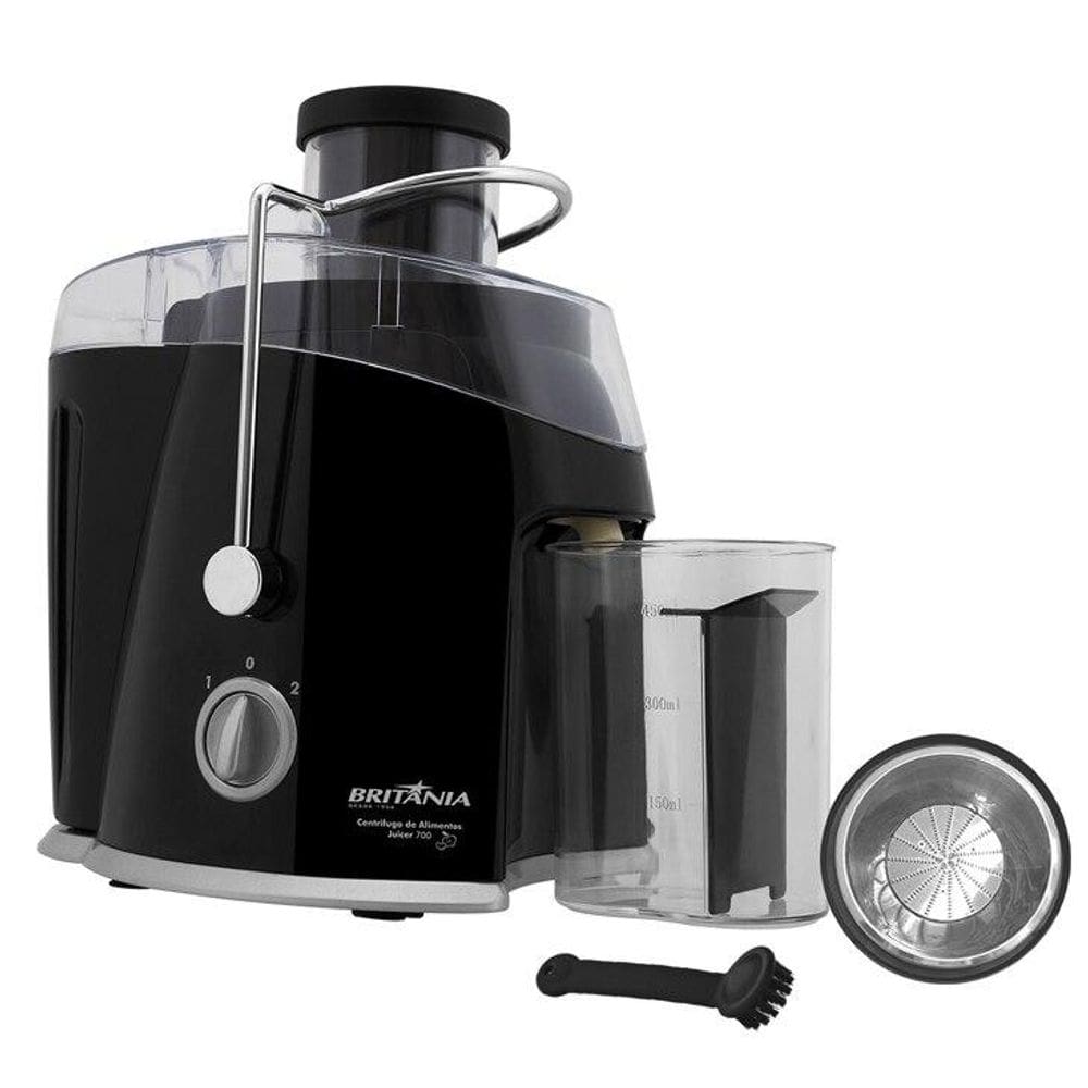 Centrífuga de Frutas Britânia, Juicer 700, 400 Watts - 220 Volts