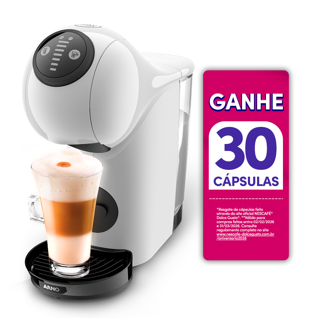 Cafeteira Nescafé Dolce Gusto Genio S Basic Branca 110V