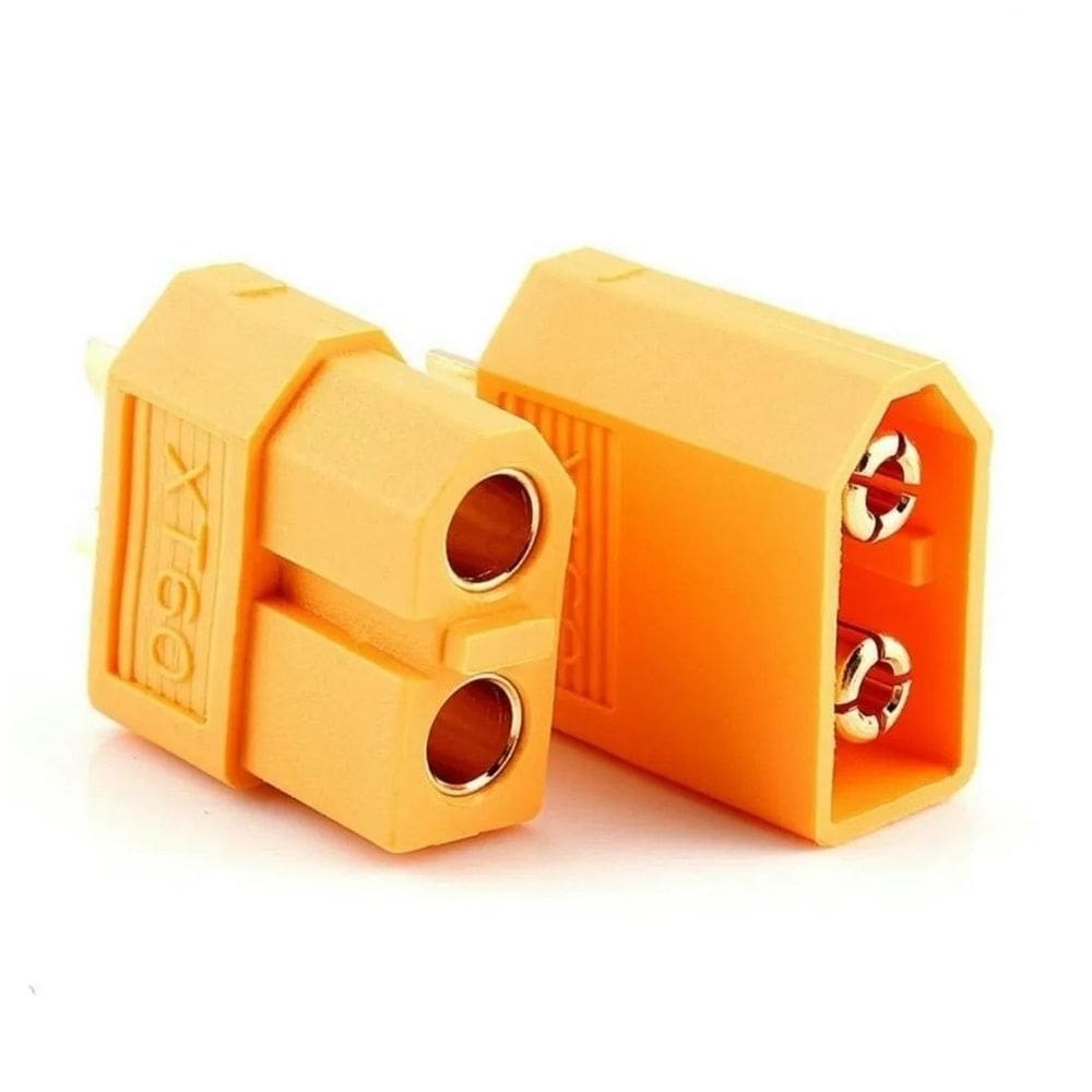 Conector Para Baterias Tipo Xt60 - Par - Macho E Fêmea