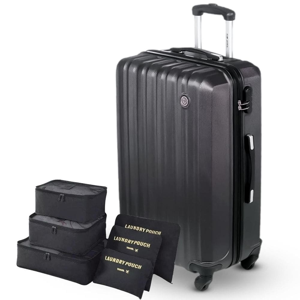 Mala Grande Sestini 23Kg Abs Rígido/Cadeado/Garantia + Kit