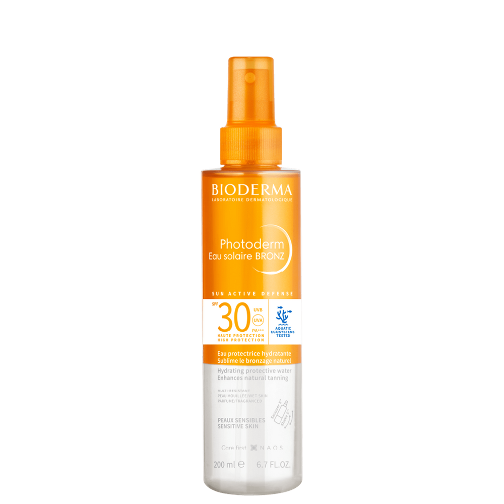 Bioderma Photoderm Eau Solaire BRONZ FPS 30 - Água Bifásica Bronzeadora 200ml
