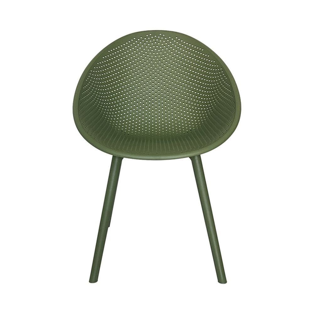 Cadeira para Jardim Drops Design Moderno Verde