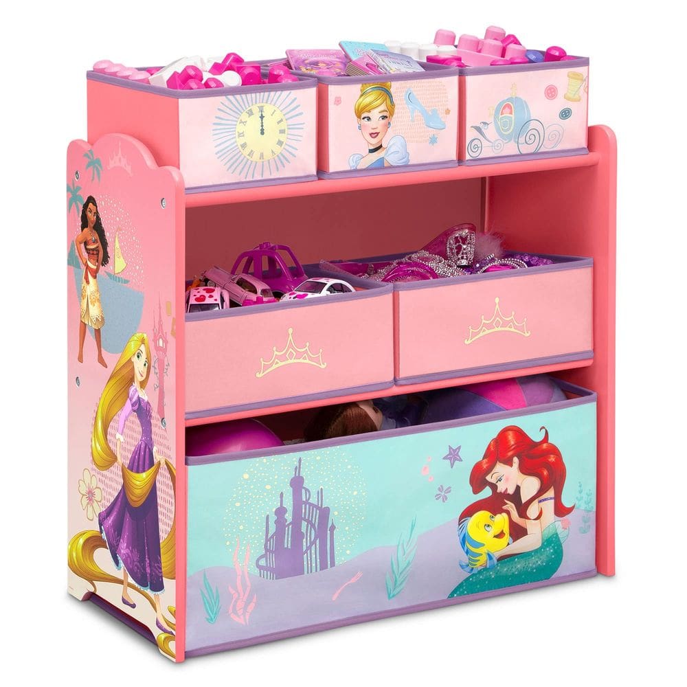 Organizador de armazenamento de brinquedos Delta Children Design & Store Disney