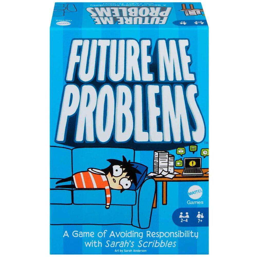 Jogo de cartas Mattel Games Sarah`s Scribbles Future Me Problems