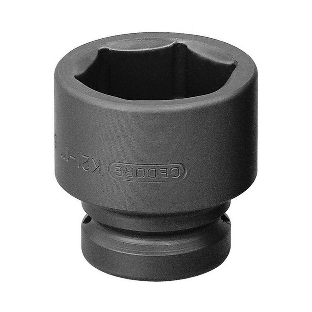 Soquete Sextavado Curto de Impacto 27 MM Encaixe de 1" - Gedore 021009
