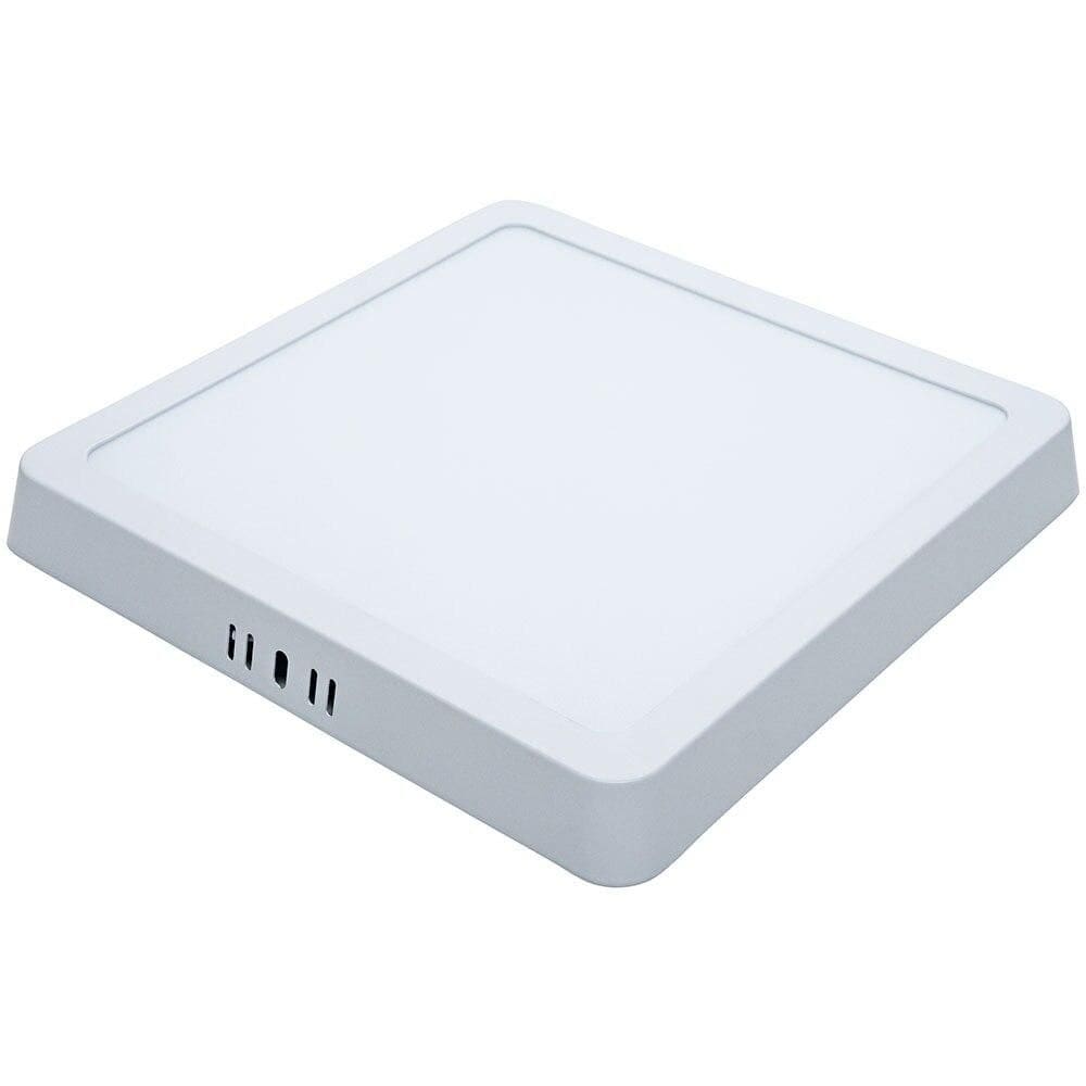 Painel Plafon Led de Sobrepor Modaza Quadrado 12W, Luz Branca 6500K