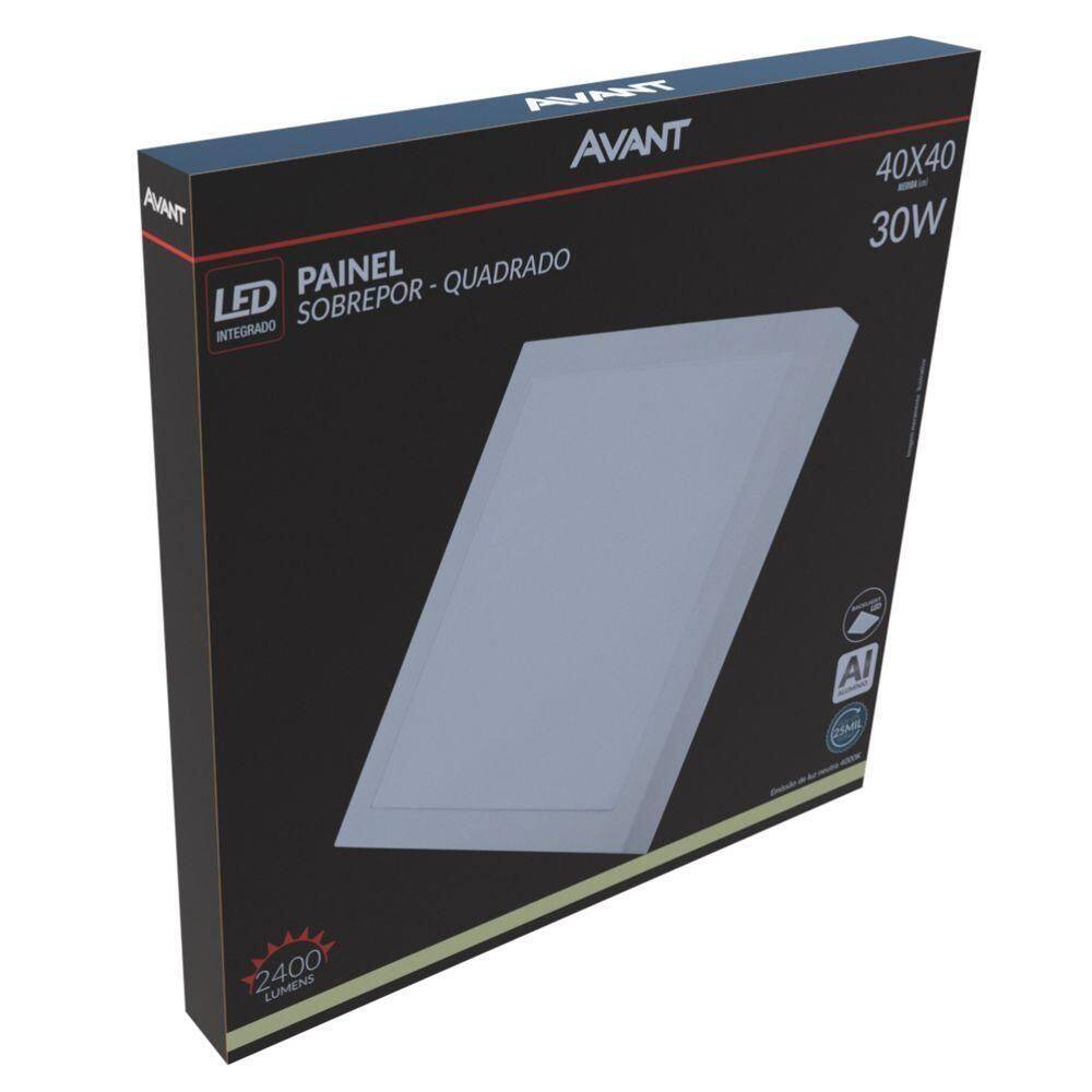 Painel Led 30w Sobrepor Neutro 4000k