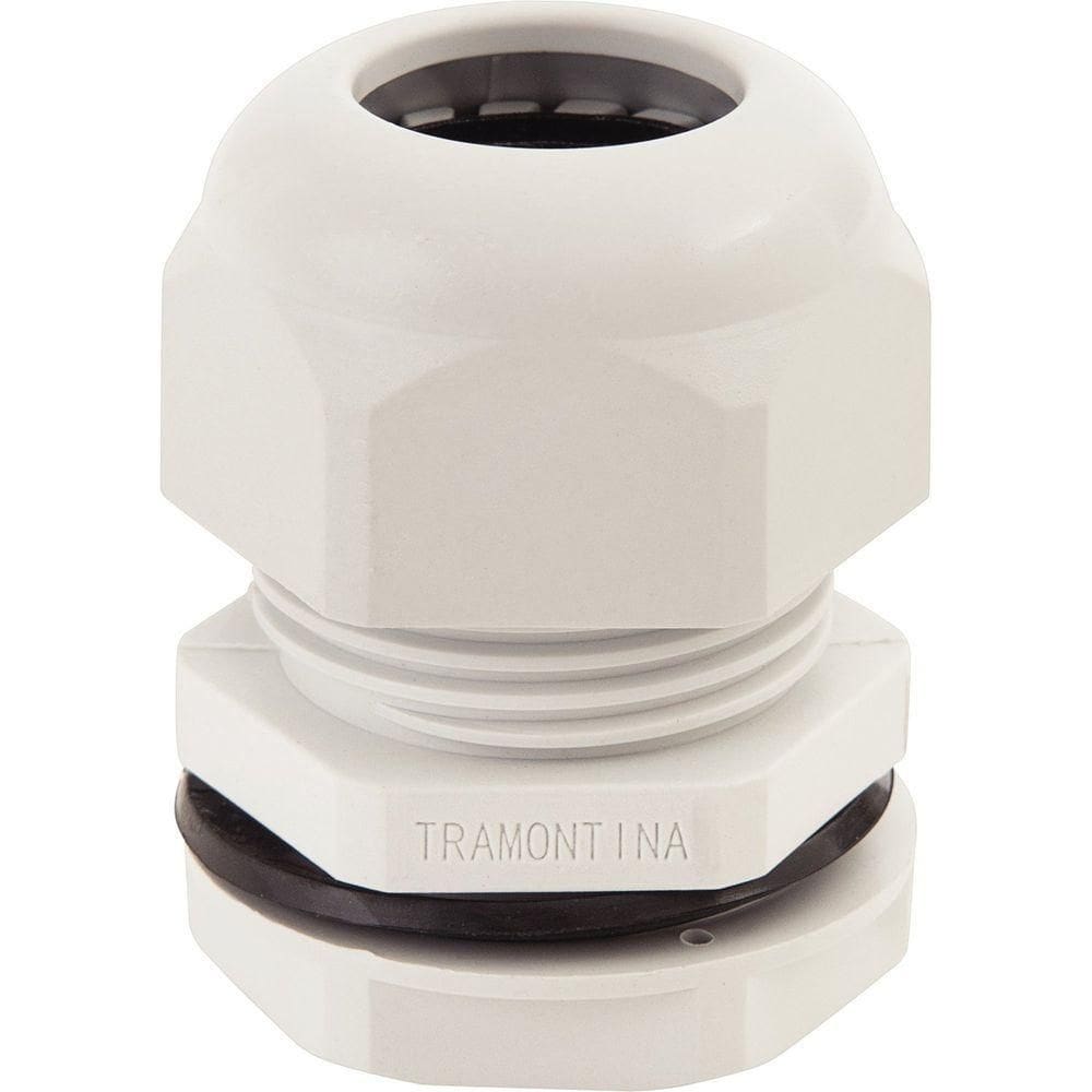 Conector Prensa-cabo 1.1-4 Polegada Tramontina Termoplástico Cinza Bucha Tramontina