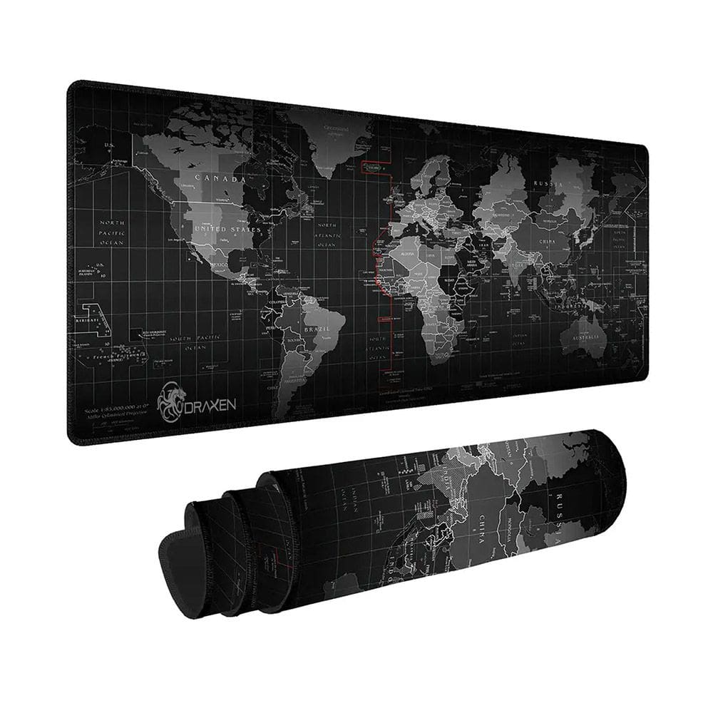 Mouse Pad Gamer DN44 300x600x2mm Preto