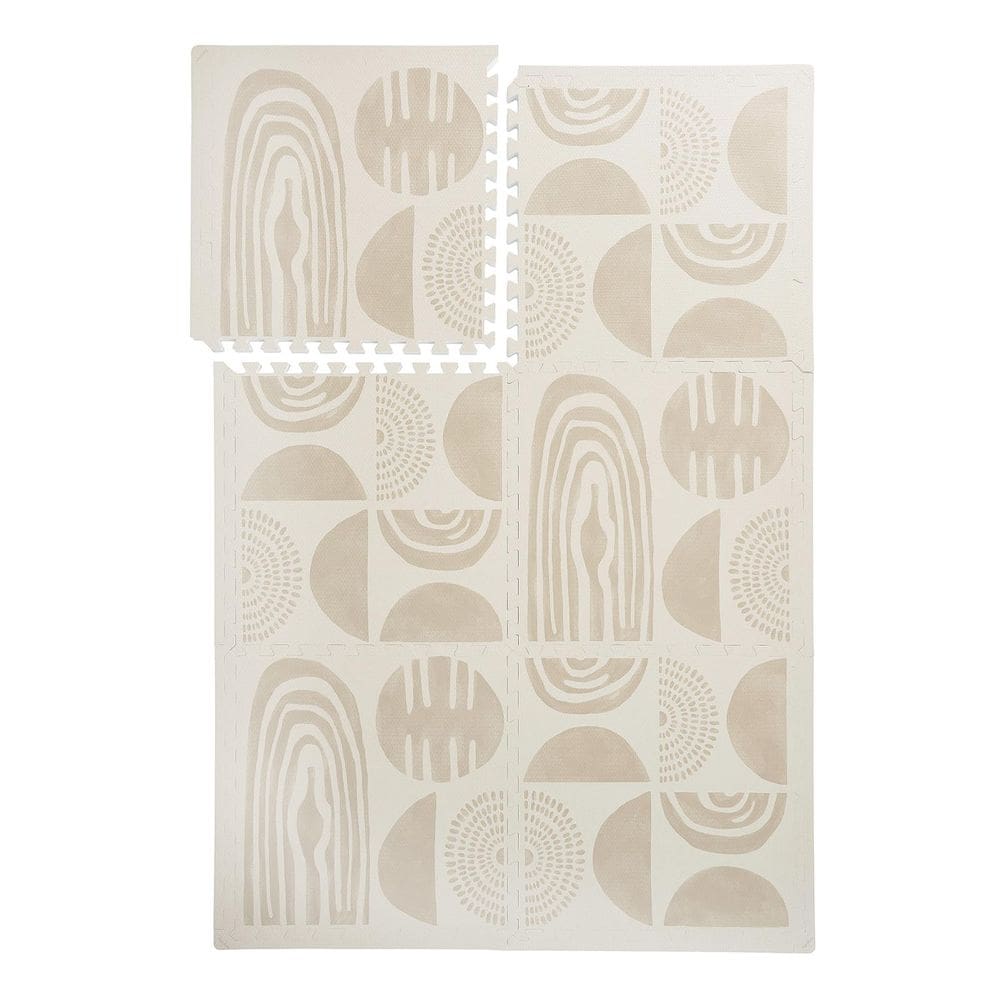 Tapete de brincar de espuma PopsyKosy Premium Exercise & Baby 6 Tiles