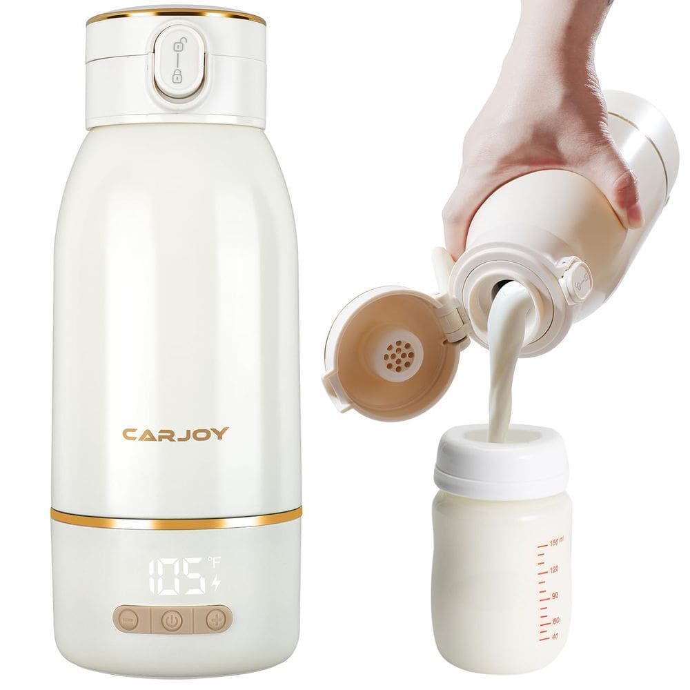 Aquecedor de garrafas portátil CarJoy com capacidade de 500 ml com aquecimento rápido