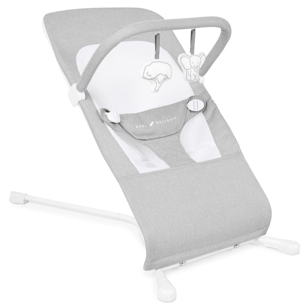 Baby Bouncer Baby Delight Highland Infant de 0 a 6 meses cinza